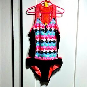 Gerry EUC 2-pc girls swim tank and bottom